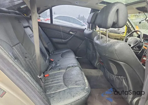 2004 Mercedes-Benz S 55 Amg из США, поврежденный, VIN WDBNG74JX4A406010